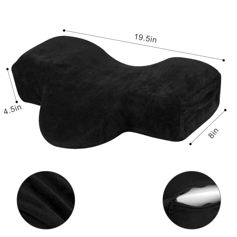 Beauty Lash Pillow for Lash Extension Memory Foam Eyelash Pillow Support for Protecting The Neck Salon Eyelashes Accessories