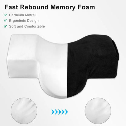 Beauty Lash Pillow for Lash Extension Memory Foam Eyelash Pillow Support for Protecting The Neck Salon Eyelashes Accessories