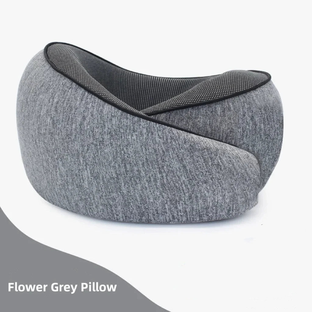 Memory Foam Travel Neck Pillow