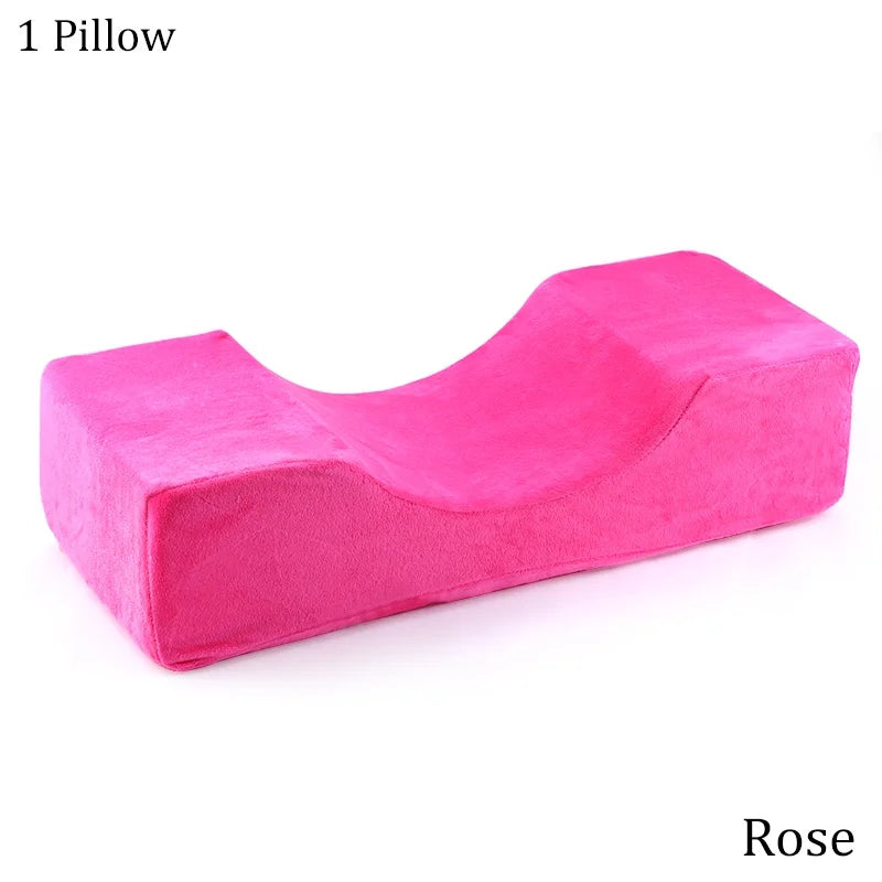 Beauty Lash Pillow for Lash Extension Memory Foam Eyelash Pillow Support for Protecting The Neck Salon Eyelashes Accessories