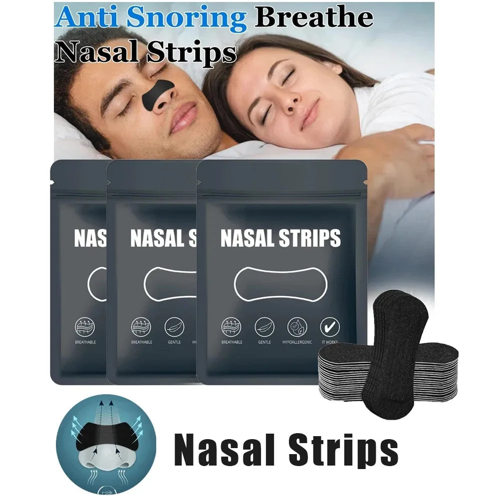 Anti-Snoring Nasal Strips for Better Sleep