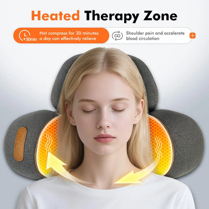 3-in-1 Neck Massager & Cervical Traction Pillow