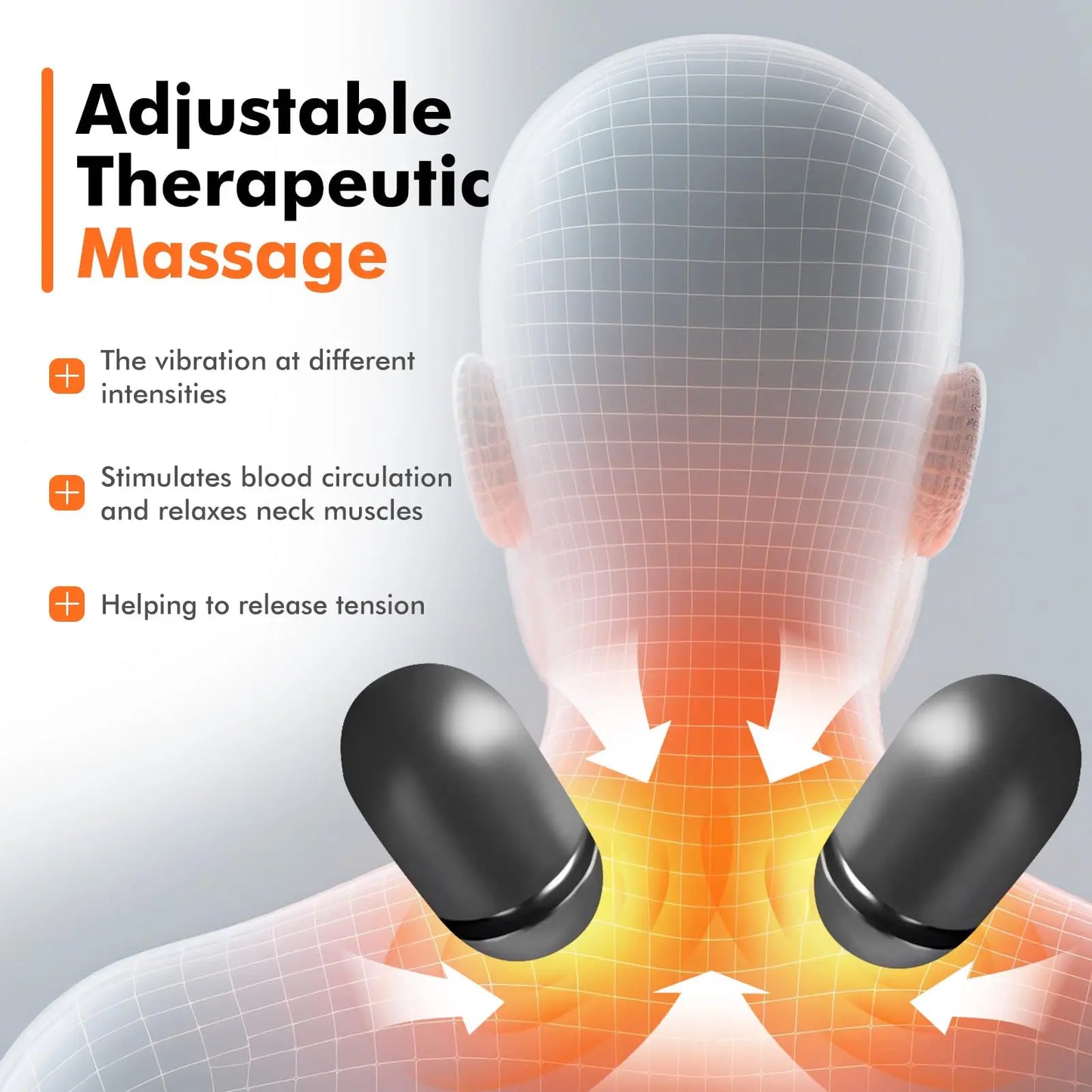 3-in-1 Neck Massager & Cervical Traction Pillow